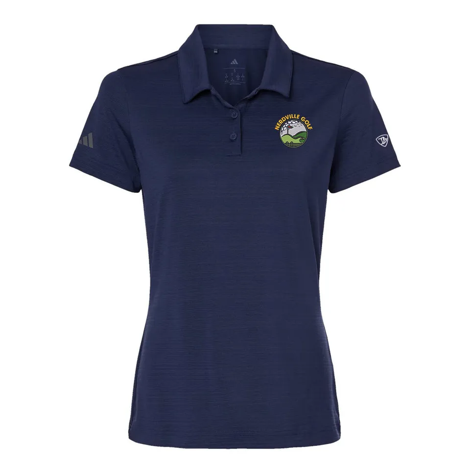 Joe Bonamassa Nerdville Golf Adidas polo dame mørkeblå
