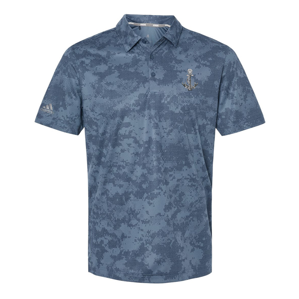 Joe Bonamassa Nautical Blues Adidas Camo polo herre grønn