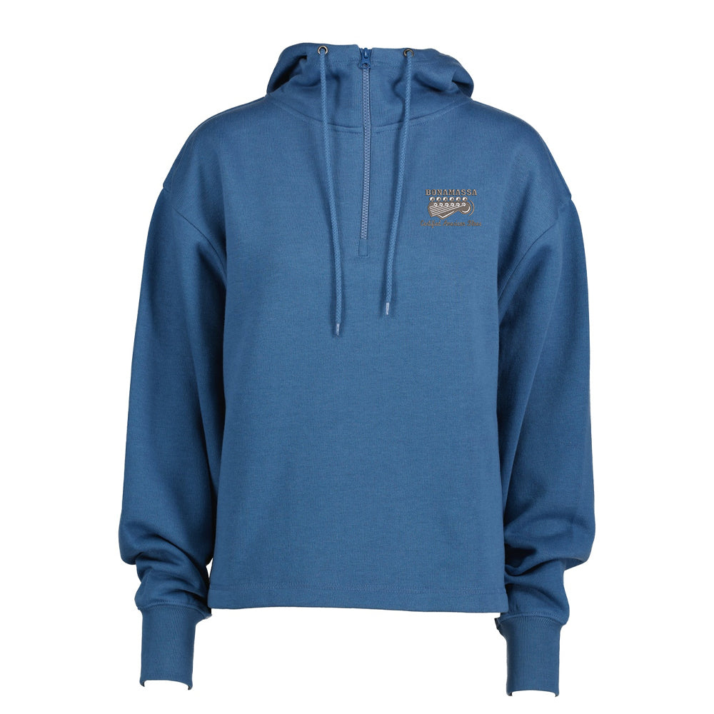 Joe Bonamassa Certified American Blues hoodie dame 1/4 zip