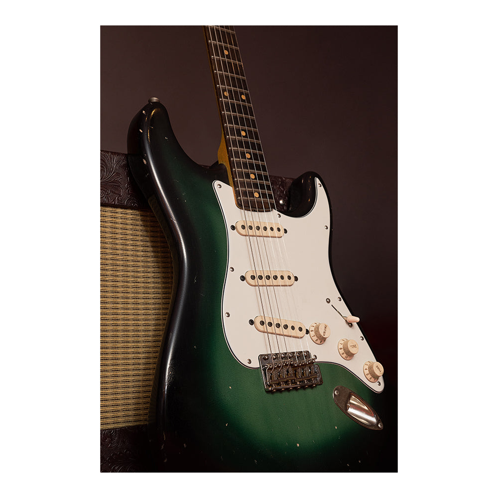 Joe Bonamassa 64 Greenburst Strat pickuper Seymour Duncan