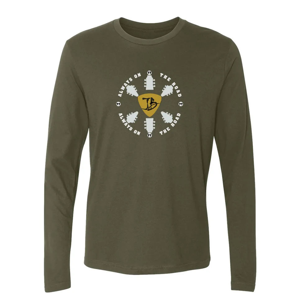 Joe Bonamassa Always on the Road 2019 Coin langermet t-skjorte svart