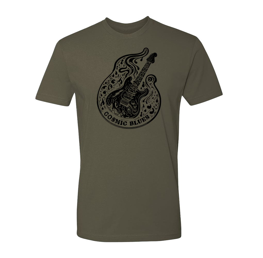 Joe Bonamassa Cosmic Blues Melt t-skjorte svart bomull