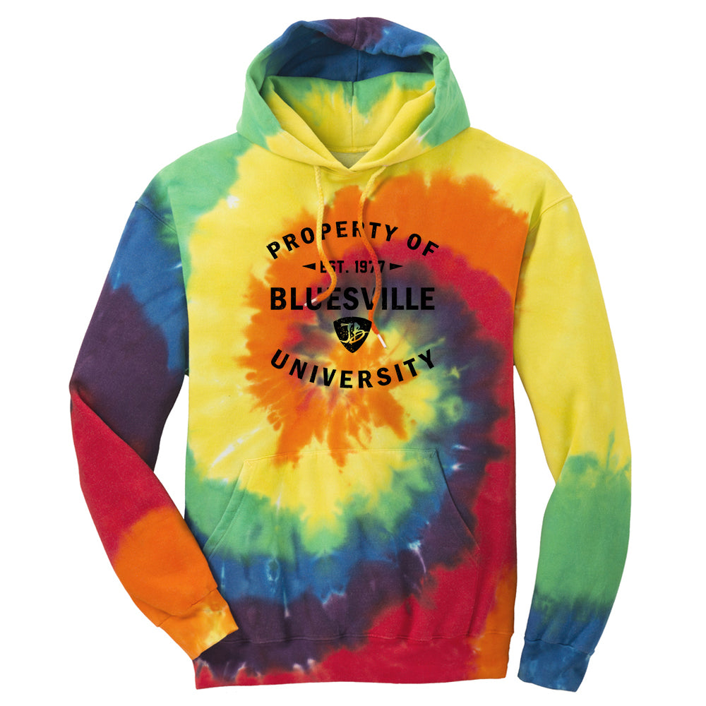 Joe Bonamassa Property of Bluesville University tie-dye hettegenser