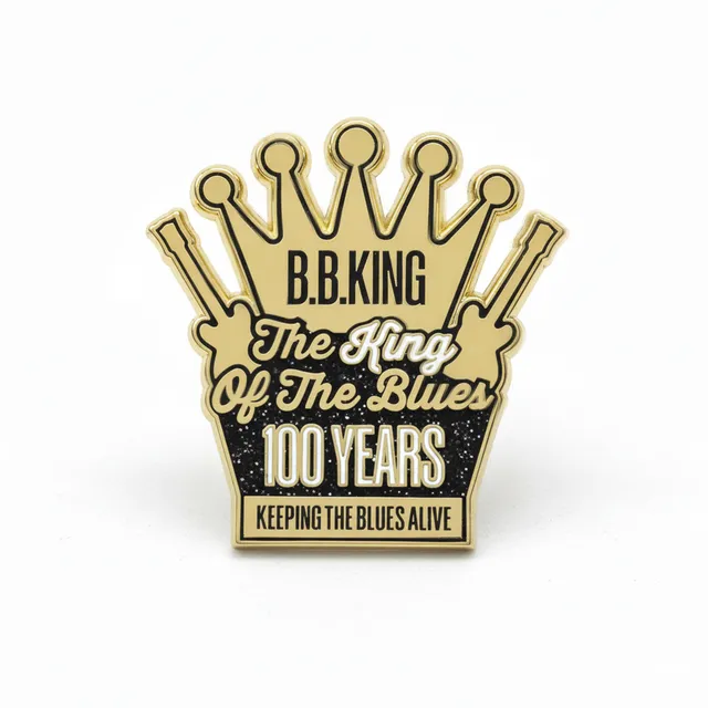 Joe Bonamassa B.B. King 100 Years Pin gull emalje samleobjekt