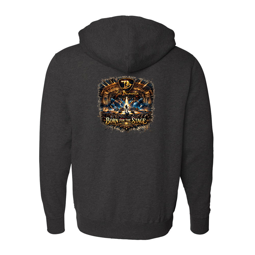 Joe Bonamassa Born For The Stage zip-hoodie svart bomull