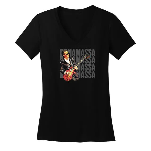Joe Bonamassa Quadamassa 2.0 V-hals dame bomull
