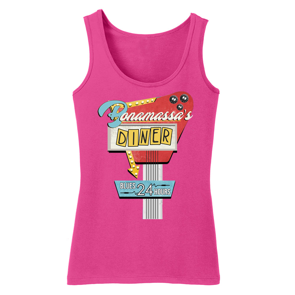 Joe Bonamassa Bonamassa's Diner Tank singlet dame Svart