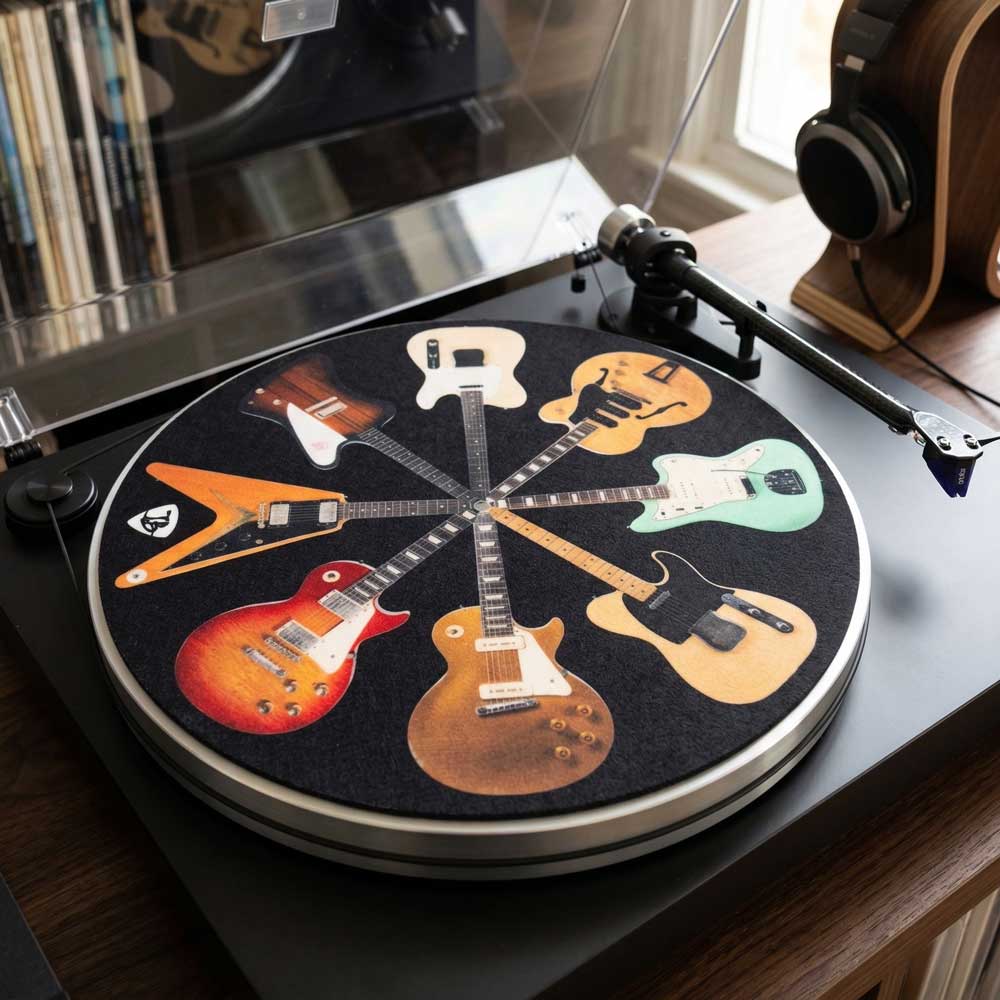 Joe Bonamassa JB Guitars slipmat filt vinyl
