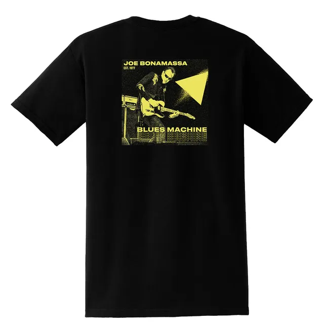 Joe Bonamassa Blues Machine Pocket t-skjorte bomull