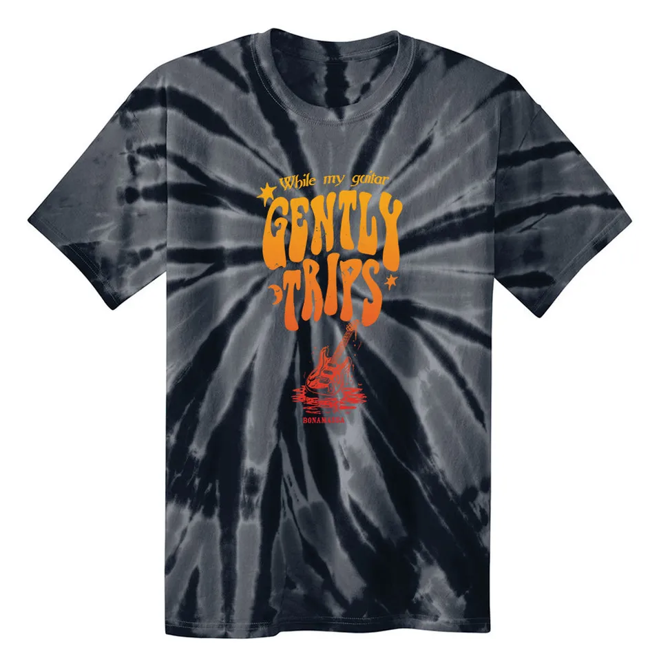 Joe Bonamassa Gently Trips tie-dye t-skjorte gull/rød