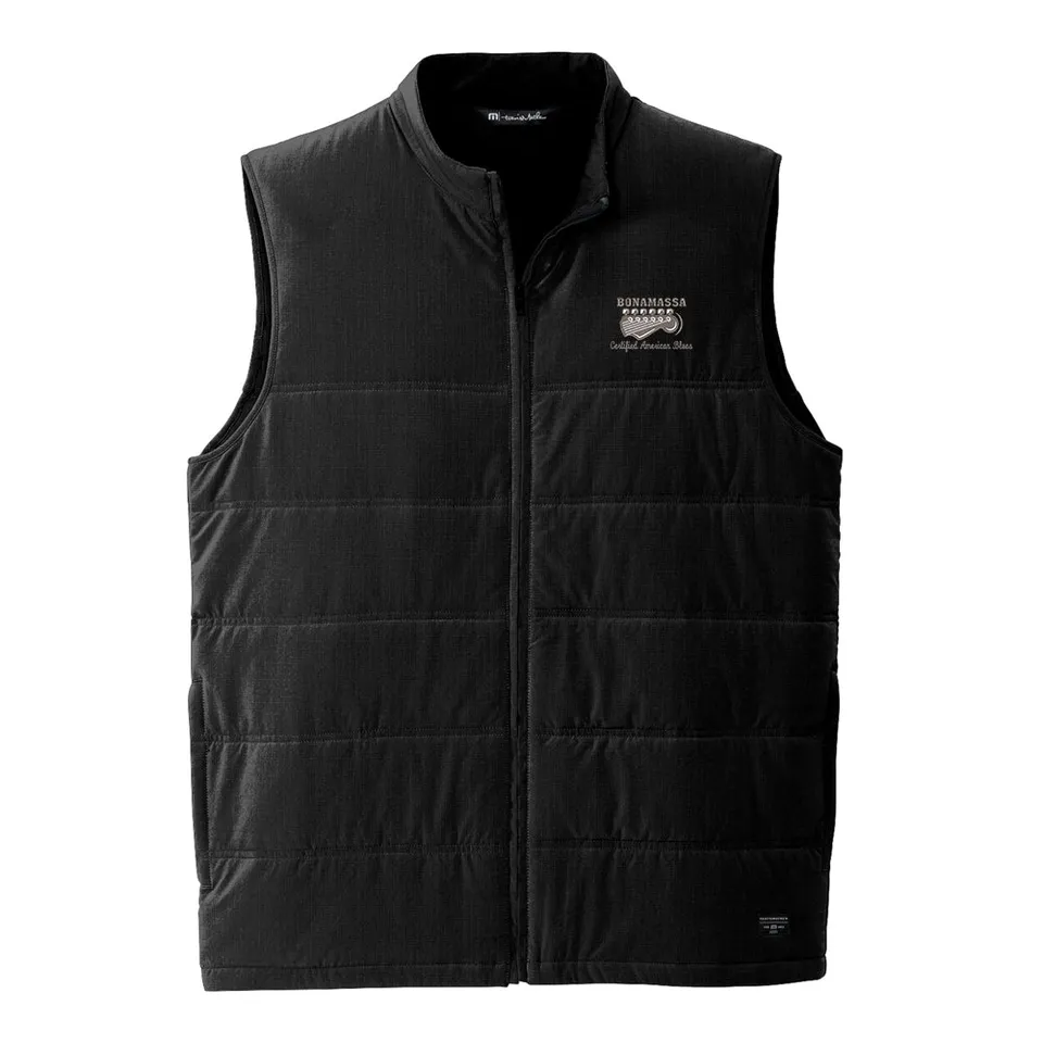 Joe Bonamassa Cold Bay Vest herrevest Svart quiltet