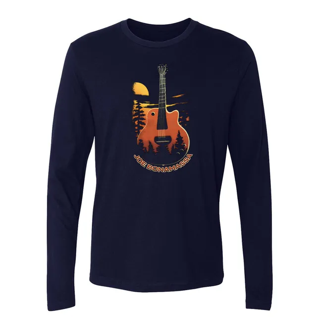 Joe Bonamassa Moonlit Blues langermet t-skjorte svart bomull