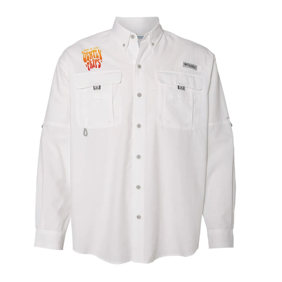 Joe Bonamassa Gently Trips Columbia PFG Bahama II skjorte gull