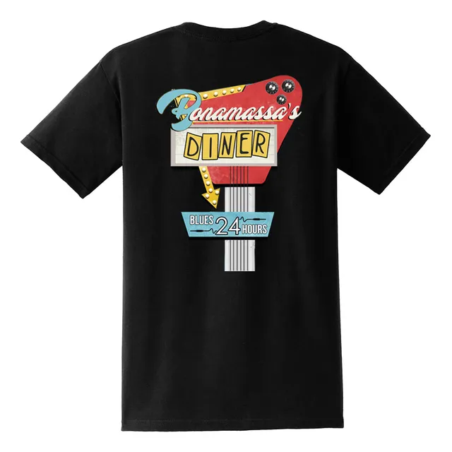 Joe Bonamassa Bonamassa's Diner lommel trøye unisex bomull