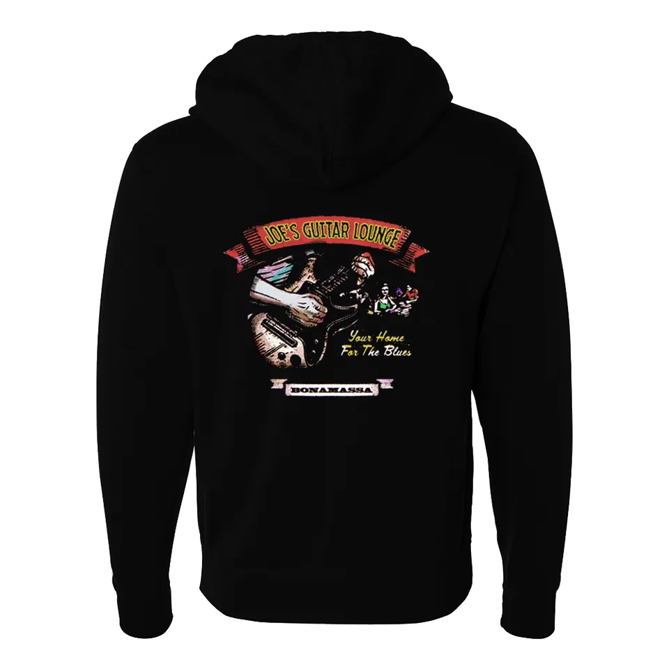 Joe Bonamassa Joe's Guitar Lounge zip-hoodie fleece