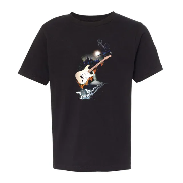 Joe Bonamassa Guitar Nature t-skjorte barn black bomull