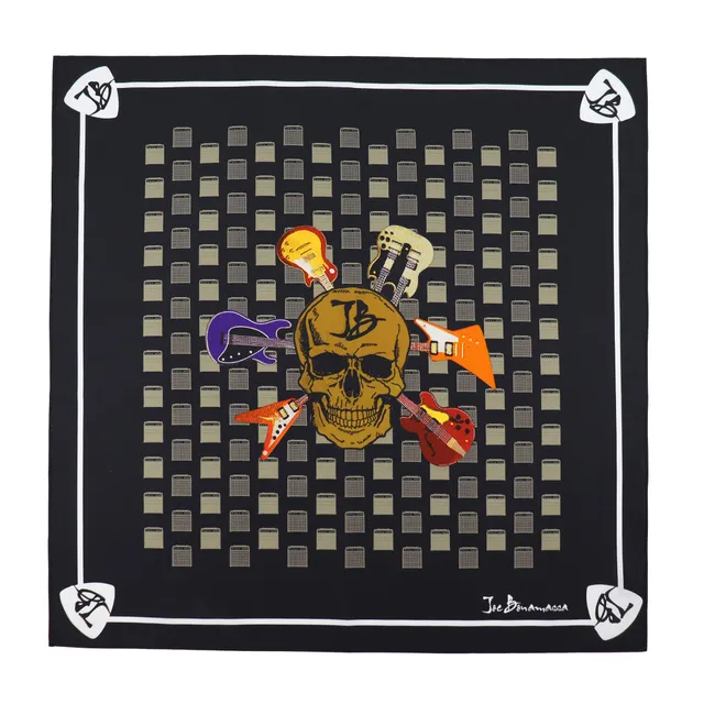 Joe Bonamassa Blues Brotherhood bandana svart bomull