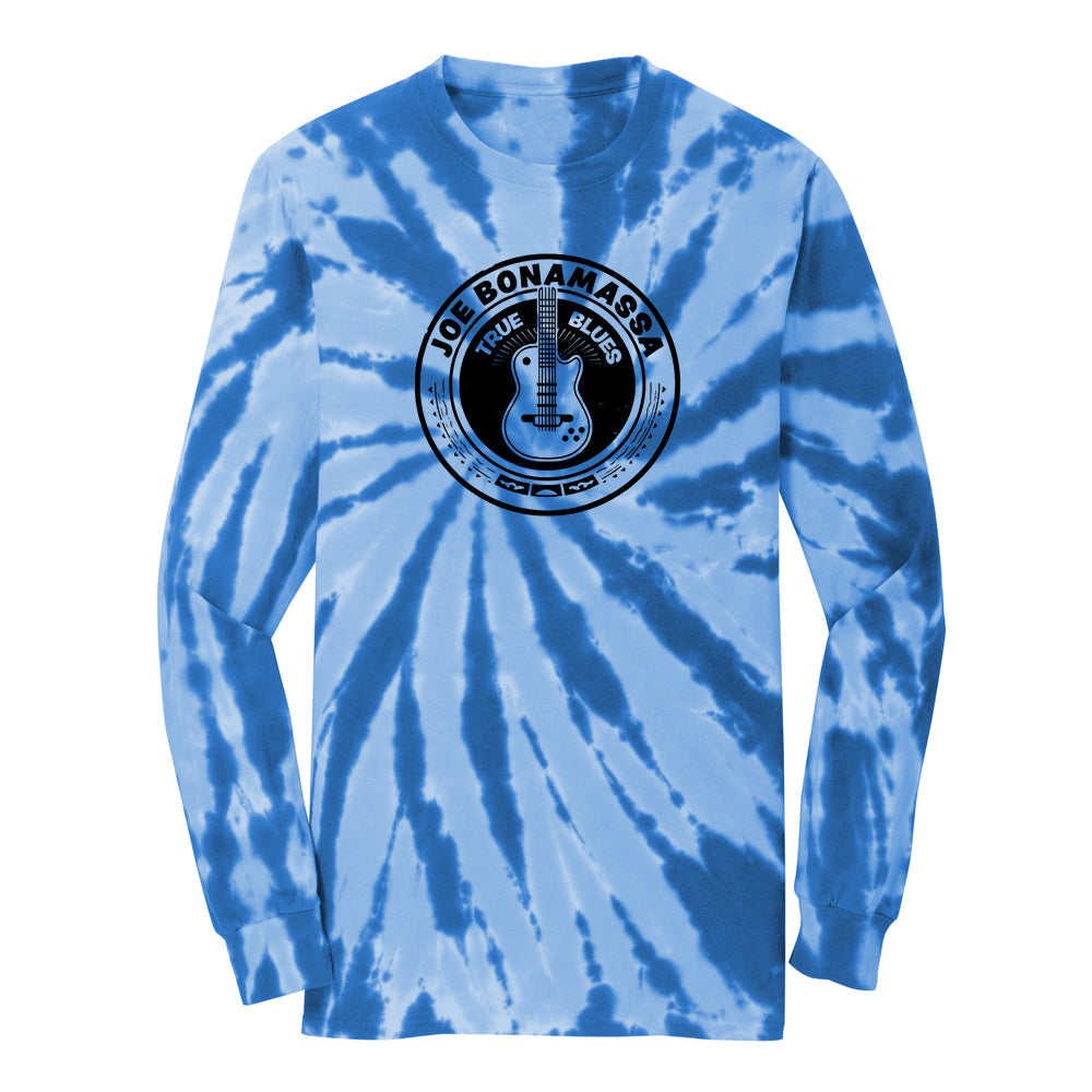 Joe Bonamassa True Blues tie-dye langermet unisex bomull