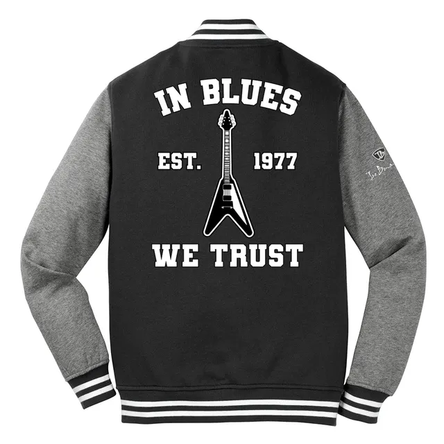 Joe Bonamassa In Blues We Trust collegejakke svart