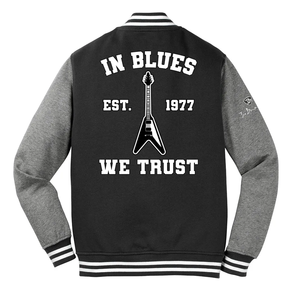 Joe Bonamassa In Blues We Trust collegejakke svart