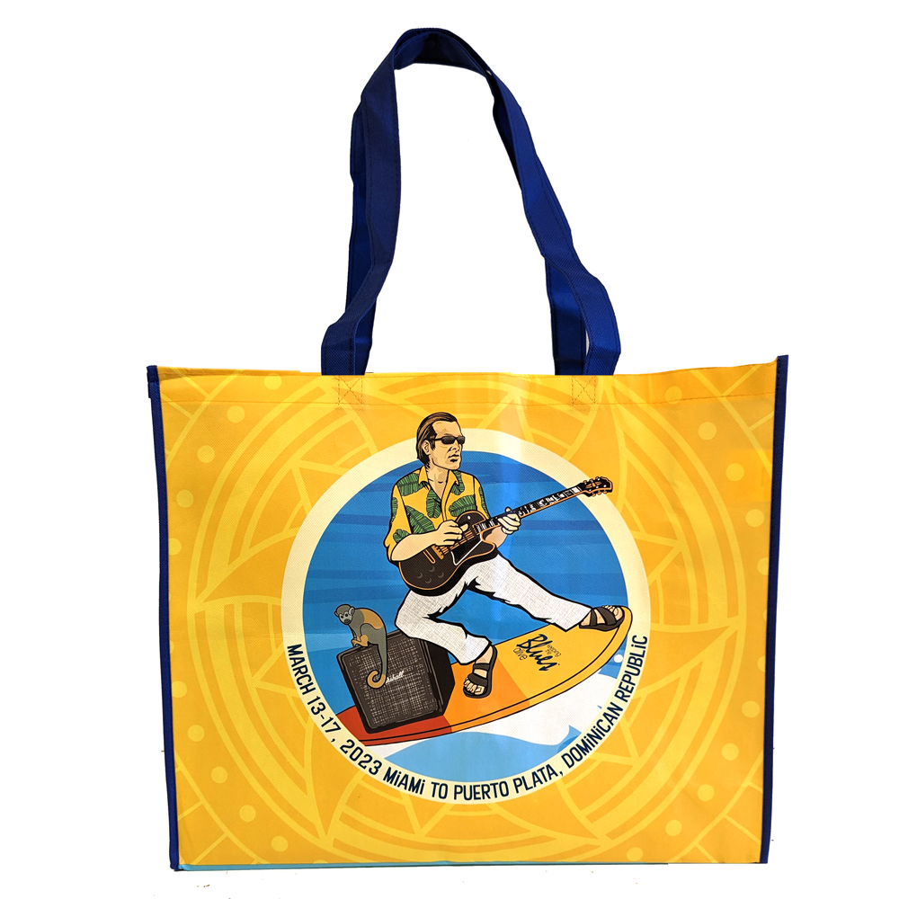 Joe Bonamassa 2023 KTBA at Sea VIII totebag trykt