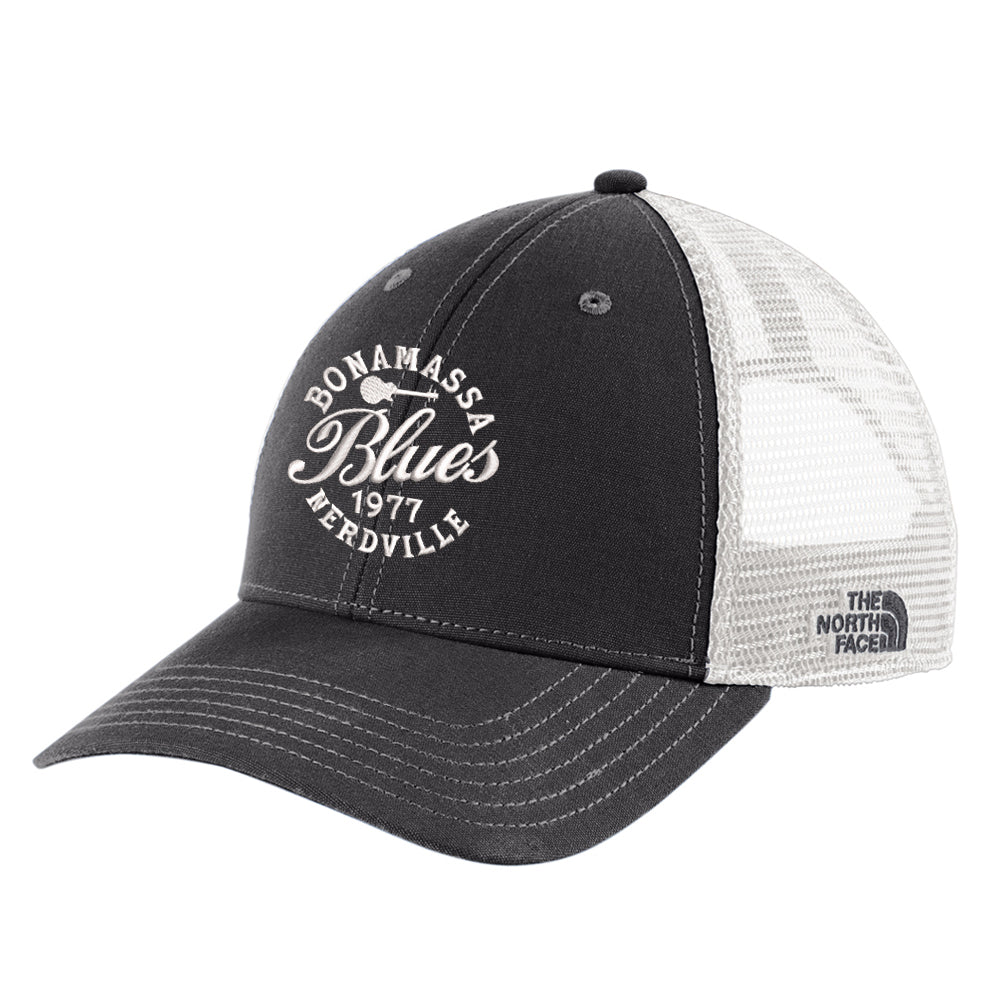 Joe Bonamassa Made in Nerdville North Face truckercaps grå-hvit