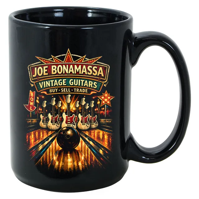 Joe Bonamassa Bowling Blues krus 11 oz keramikk