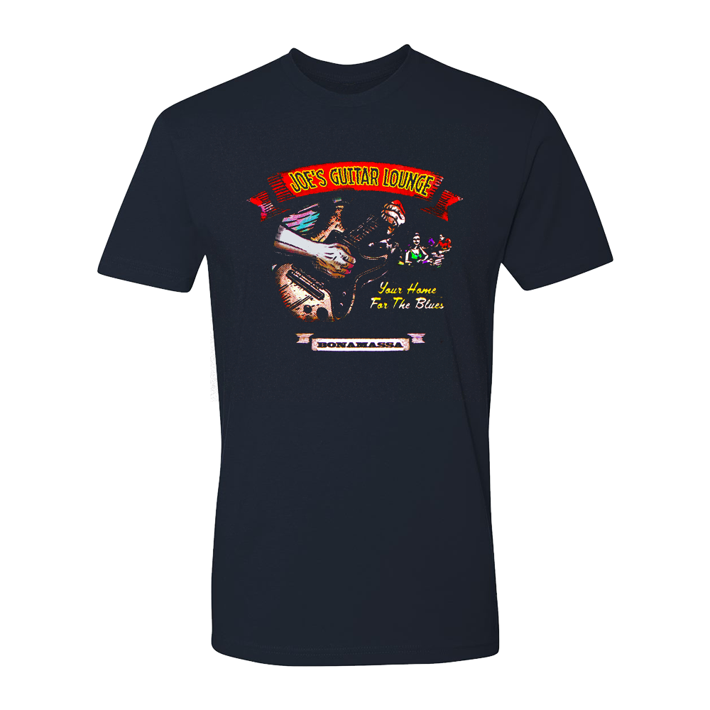 Joe Bonamassa Joe's Guitar Lounge T-skjorte svart