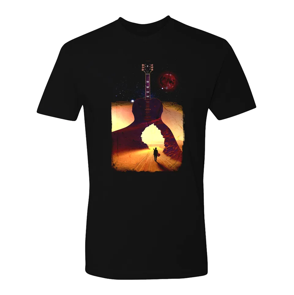 Joe Bonamassa Road to the Blues T-skjorte svart bomull unisex