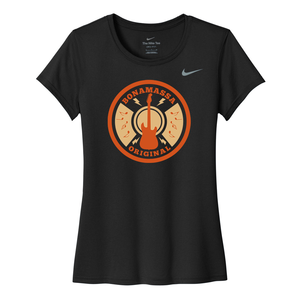 Joe Bonamassa Nike rLegend t-skjorte dame svart Dri-FIT