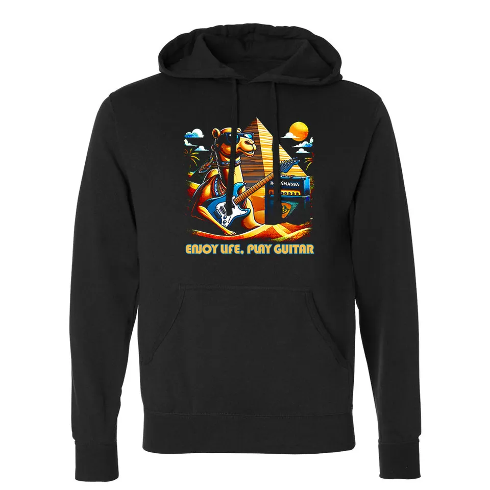 Joe Bonamassa Enjoy Life Play Guitar hoodie svart unisex