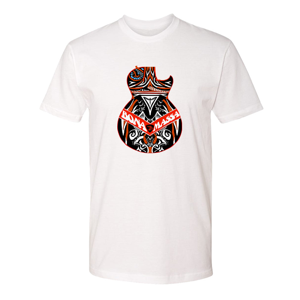 Joe Bonamassa Tribal Guitar t-skjorte svart bomull