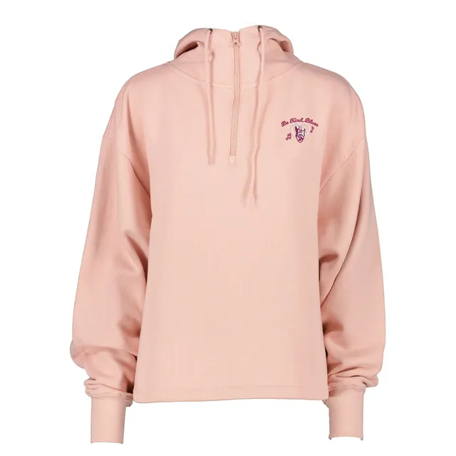 Joe Bonamassa Be Kind Blues Boxy 1/4 Zip hoodie rosa dame