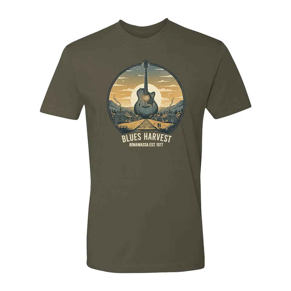Joe Bonamassa Blues Harvest t-skjorte unisex svart bomull