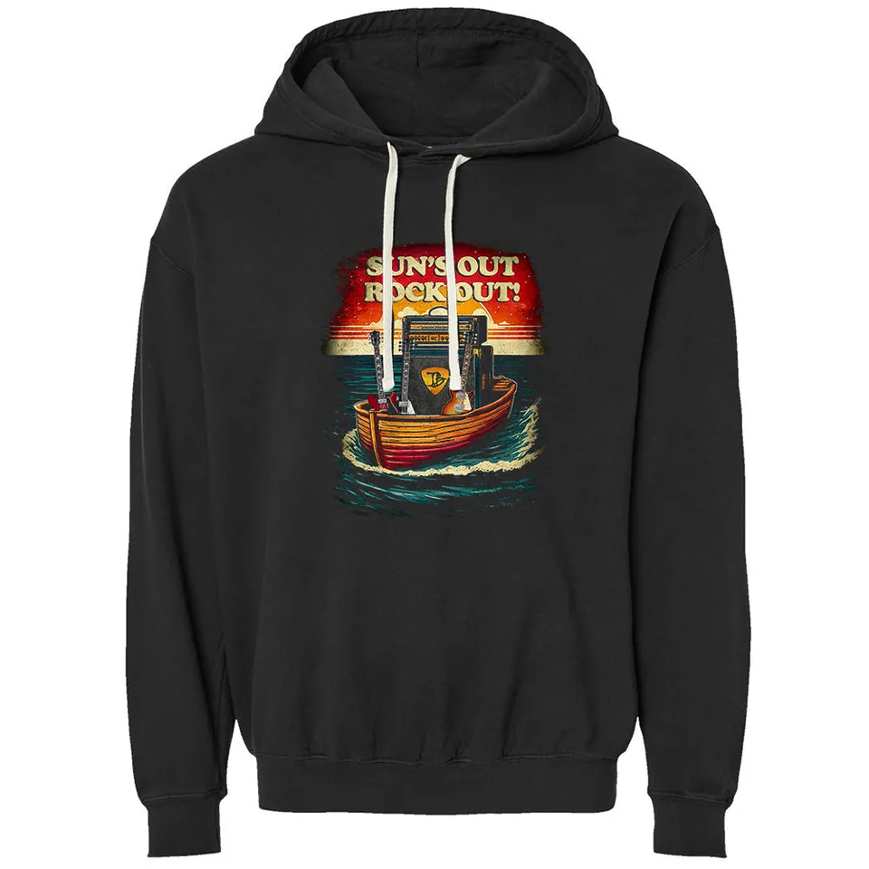 Joe Bonamassa Sun's Out Rock Out hoodie svart lett