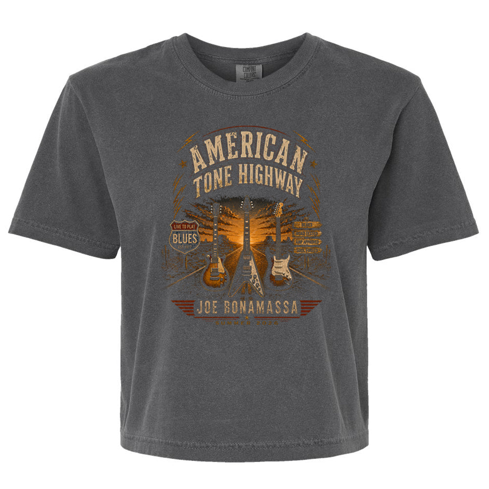 Joe Bonamassa American Tone Highway t-skjorte dame svart