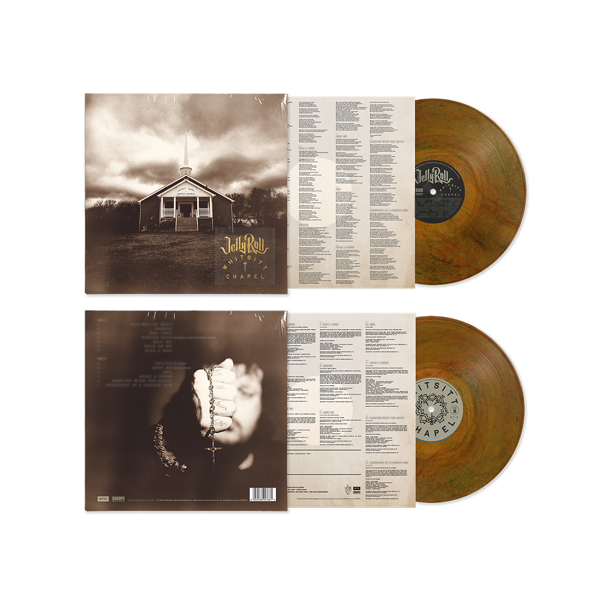 Jelly Roll Whitsitt Chapel CD Lava Vinyl-utgave