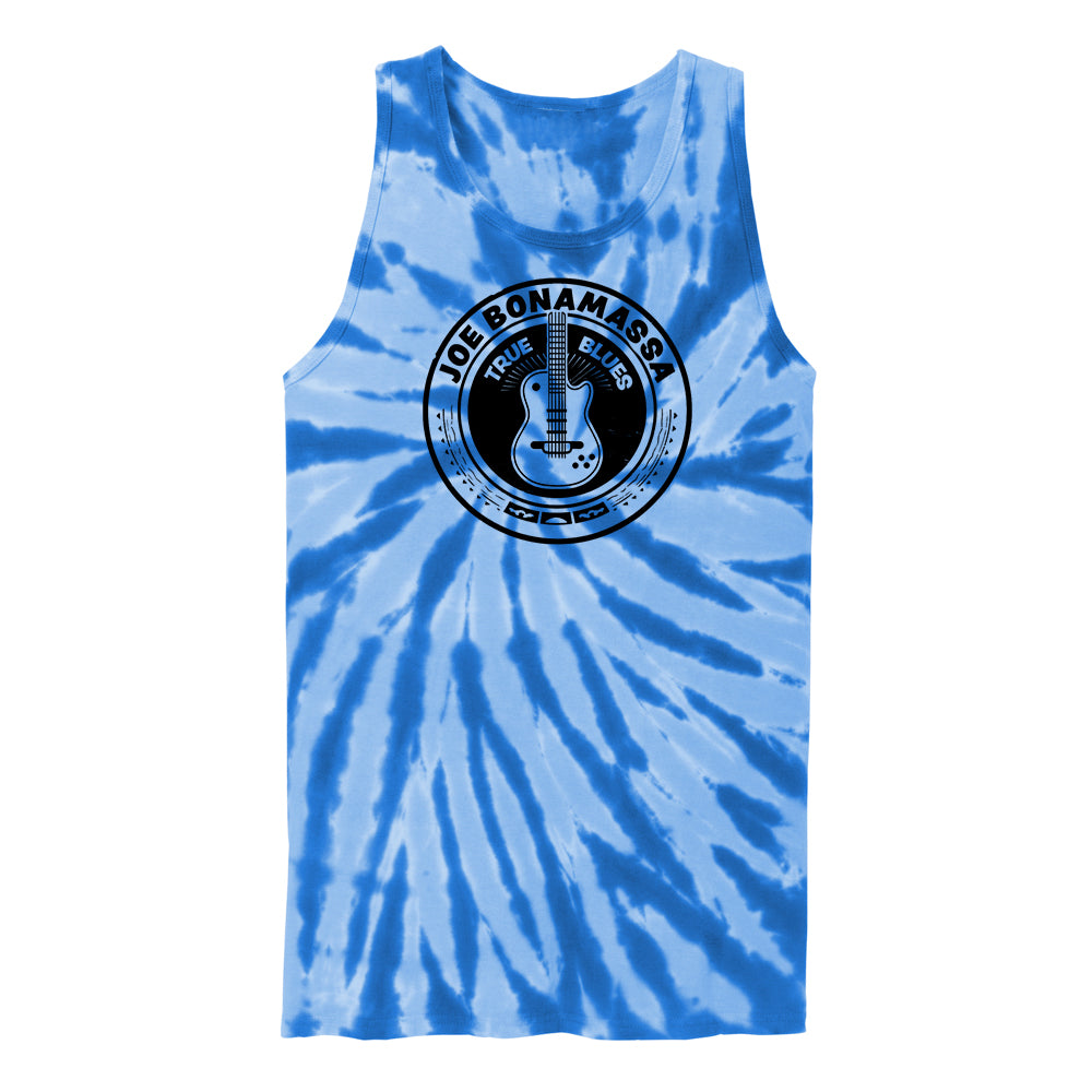 Joe Bonamassa True Blue singlet tie-dye royal bomull unisex