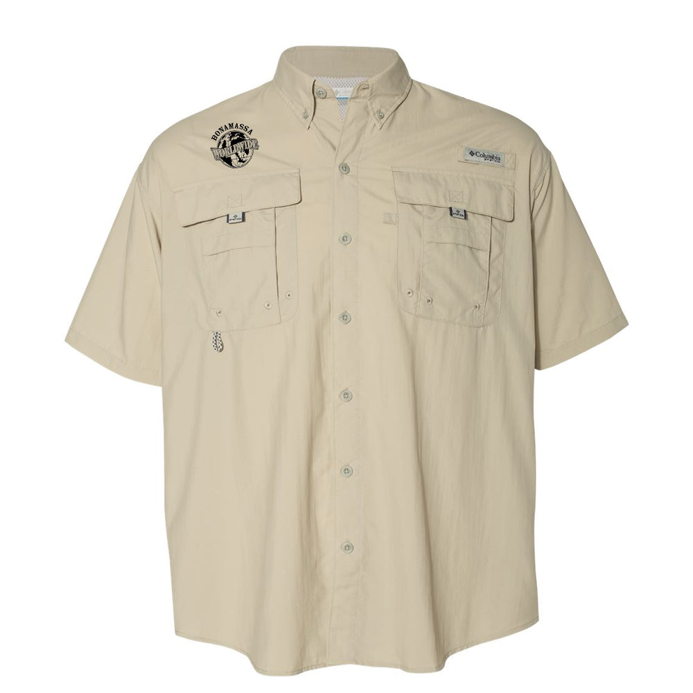 Joe Bonamassa Worldwide Blues Columbia PFG Bahama II skjorte svart