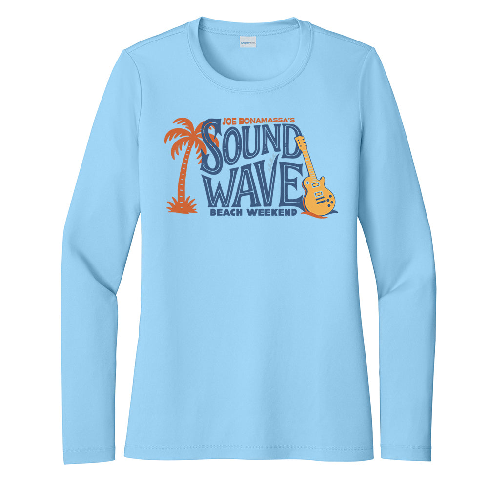 Joe Bonamassa Sound Wave Beach Weekend UV-genser dame