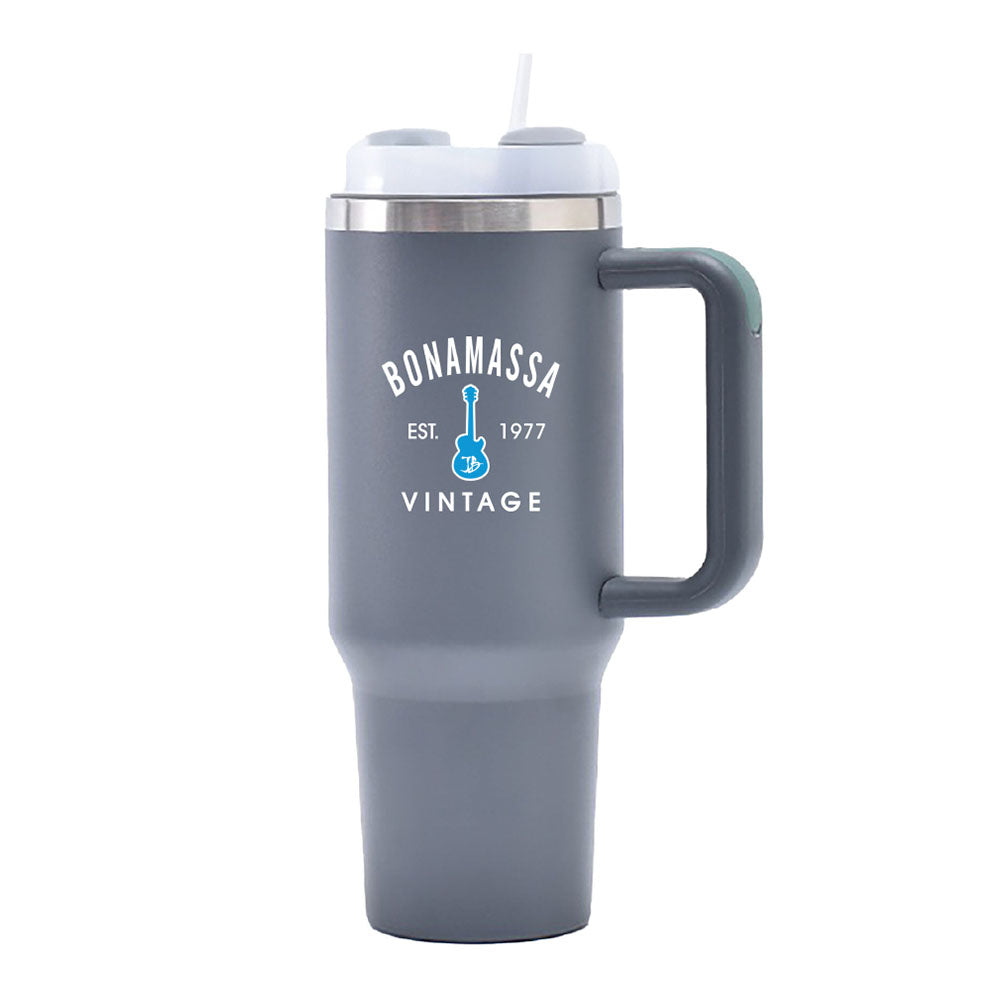 Joe Bonamassa Vintage Guitar tumbler 40oz stål svart