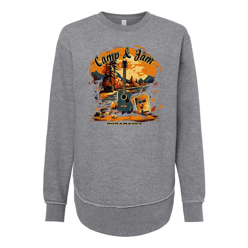 Joe Bonamassa Camp & Jam Weekend Fleece genser dame svart