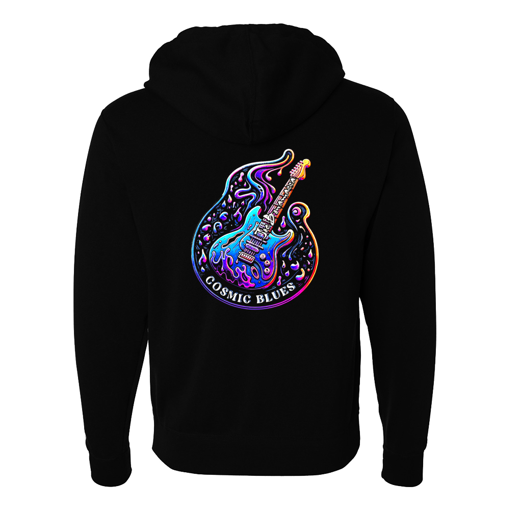 Joe Bonamassa Cosmic Blues Melt zip-hoodie unisex