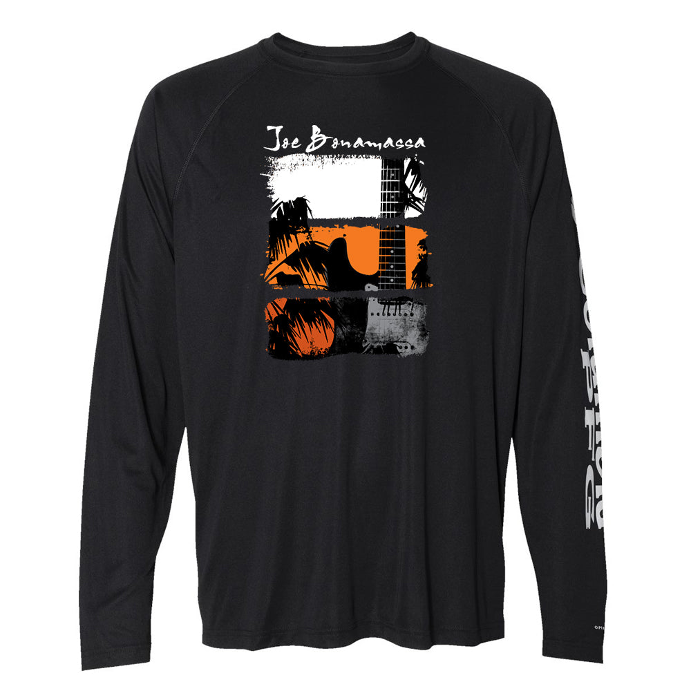 Joe Bonamassa Summer Blues Columbia PFG t-skjorte UPF50