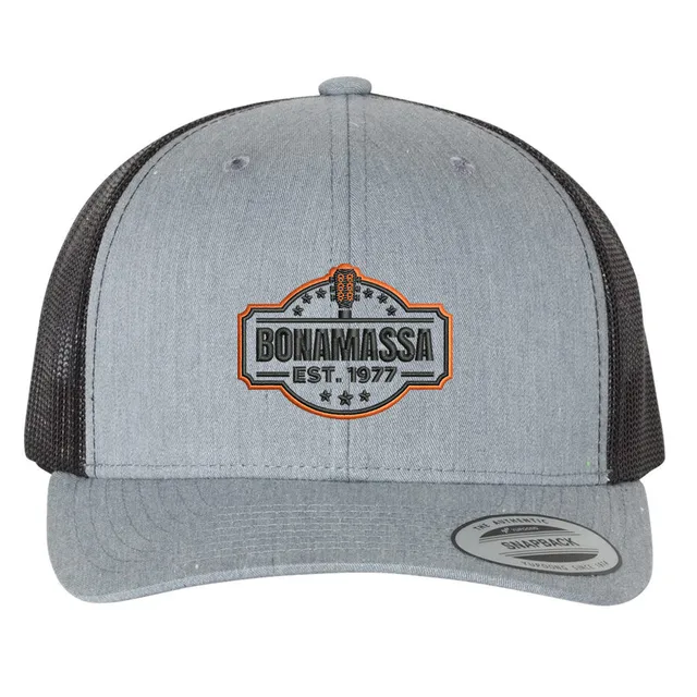 Joe Bonamassa Blues Rock Seal truckercaps svart snapback