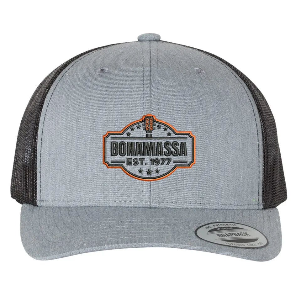 Joe Bonamassa Blues Rock Seal truckercaps svart snapback