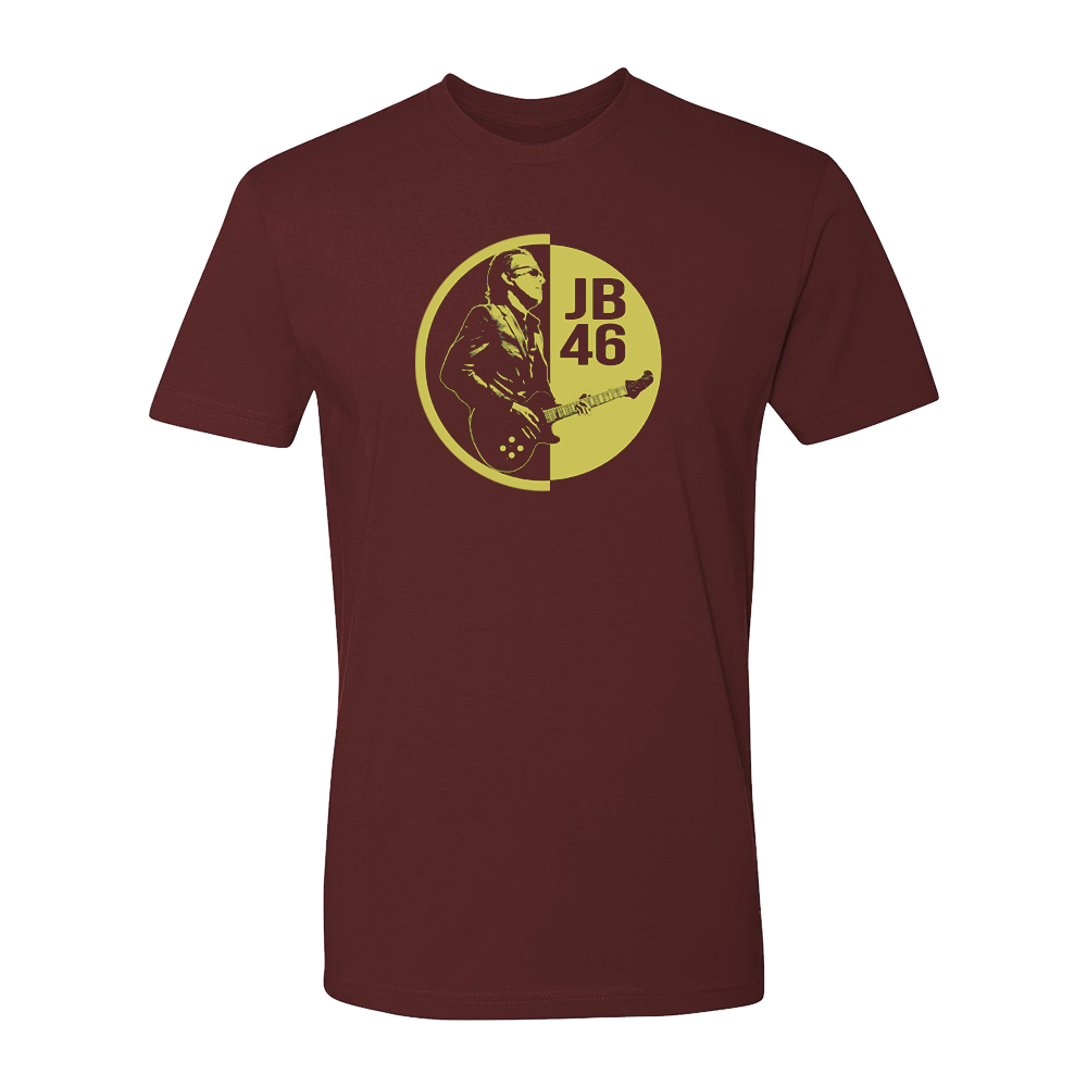 Joe Bonamassa 46 Years of Blues t-skjorte svart bomull