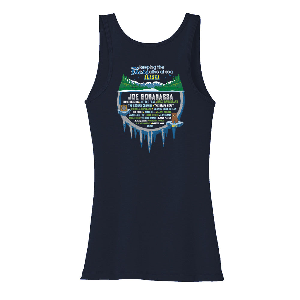 Joe Bonamassa 2025 KTBA at Sea Alaska singlet dame