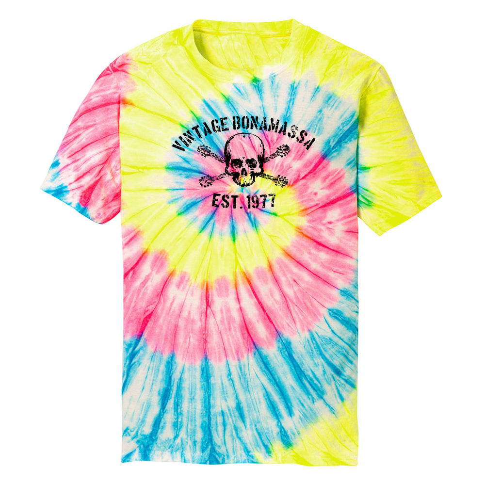 Joe Bonamassa JB Vintage Tie Dye t-skjorte royal