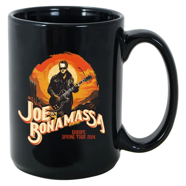 Joe Bonamassa 2024 Europe Spring Tour krus 11oz